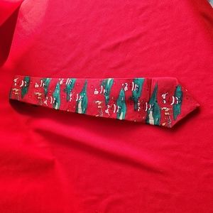 Slik Christmas Tie